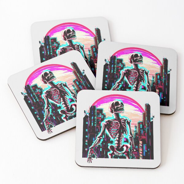 Item preview,  Cyberpunk Skeleton - Halloween Warrior  designed and sold by pocketart2023.