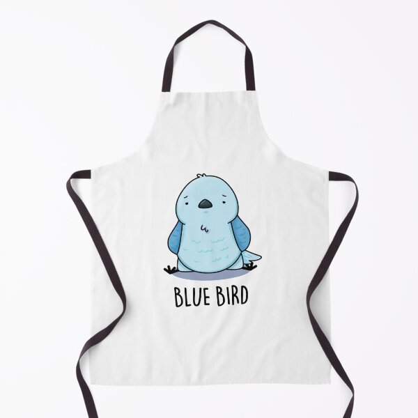 Item preview, Blue Bird Funny Animal Puns designed and sold by punnybone.