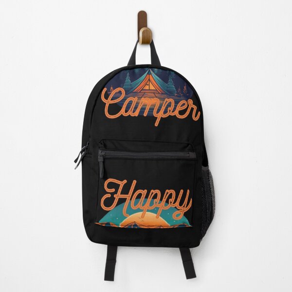 Item preview, Womens Summer Happy Camper Letter Print designed and sold by Muangluang.