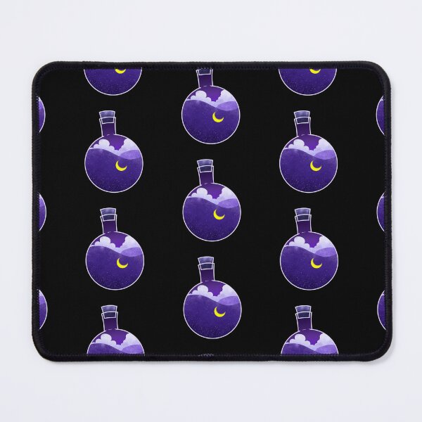 Item preview, Kawaii Crescent Moon over the ocean potion sticker designed and sold by DozyJov.