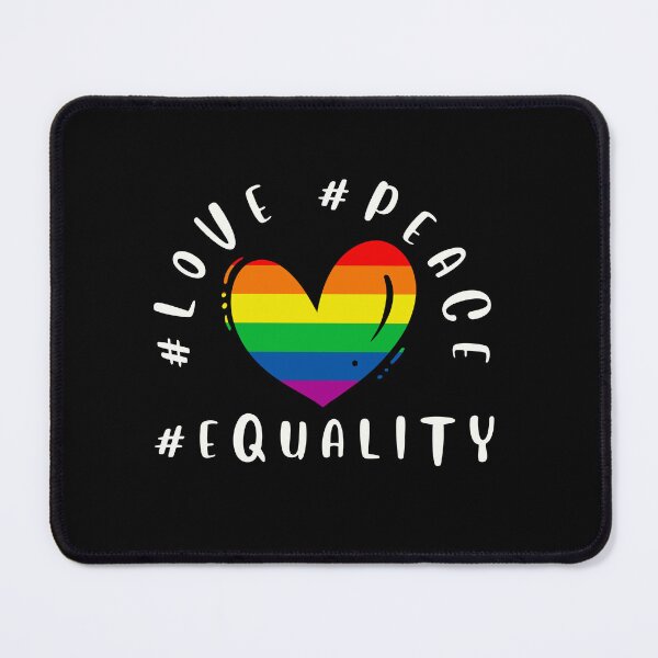 Item preview, Love, Peace, Equality, LGBTQIA+ designed and sold by PODbyNihar.