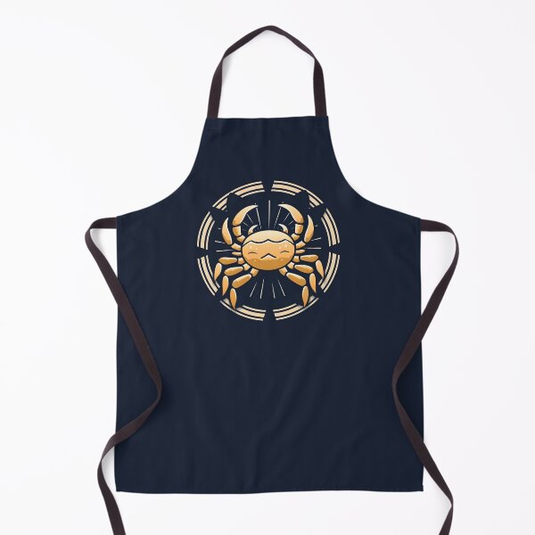 Item preview, Art Deco Cancer Crab Emblem - Zodiac June July Birth Month - Water Nautical designed and sold by l8yofthelake.
