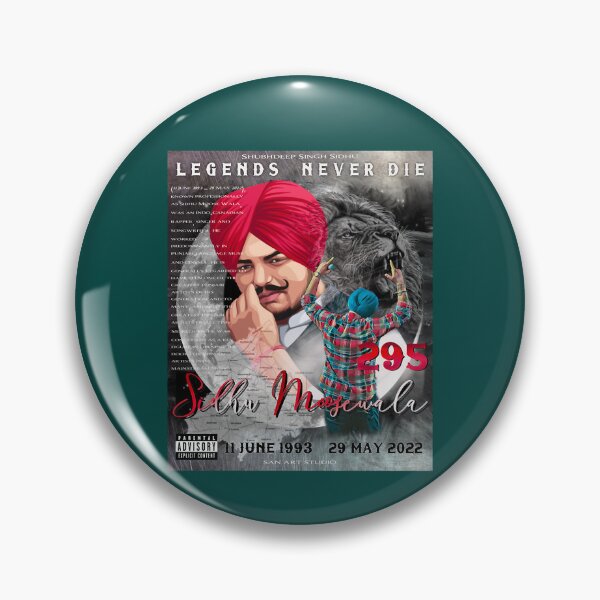 Item preview, Sidhu Moosewala fan art designed and sold by klezsprin.