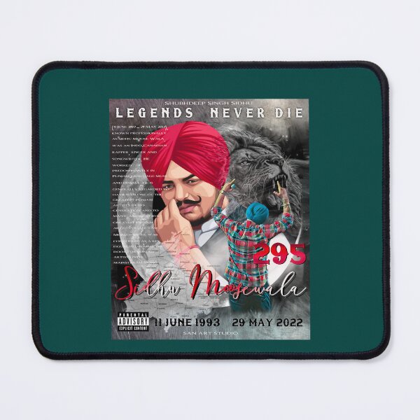 Item preview, Sidhu Moosewala fan art designed and sold by klezsprin.