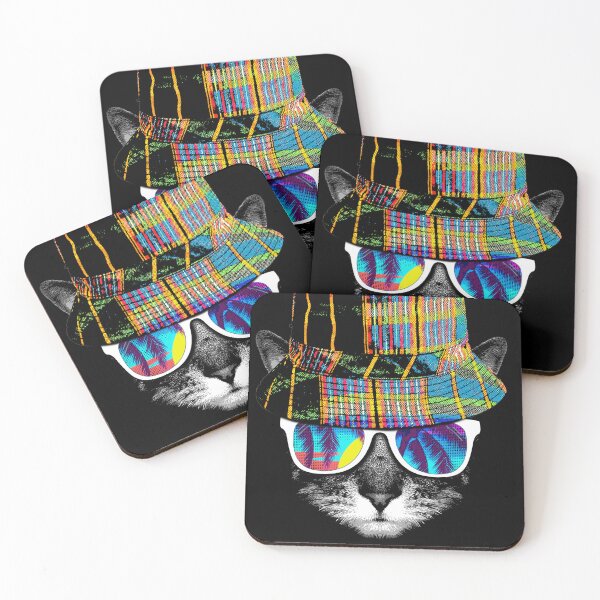 Item preview, Cat summer vibes designed and sold by clingcling.