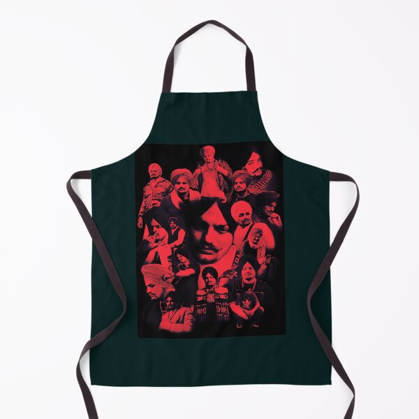 Item preview, Sidhu Moosewala collage 295 collage red Active designed and sold by klezsprin.