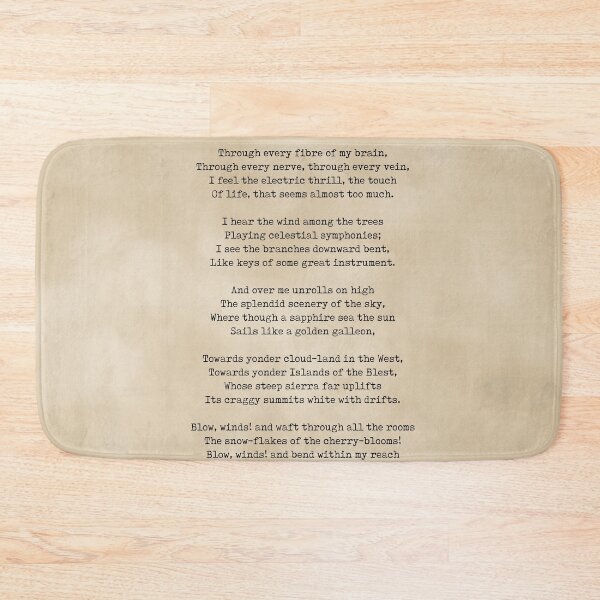 Item preview, A Day Of Sunshine - Henry Wadsworth Longfellow Poem - Literature - Typewriter Print 1 - Vintage designed and sold by Studio Grafiikka.