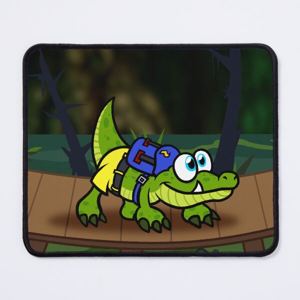 Item preview, Shorts-wearing Crocodilian designed and sold by CaptainQuack64.