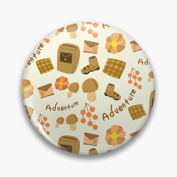 Item preview, Kawaii cottagecore fall adventure sticker sticker designed and sold by DozyJov.