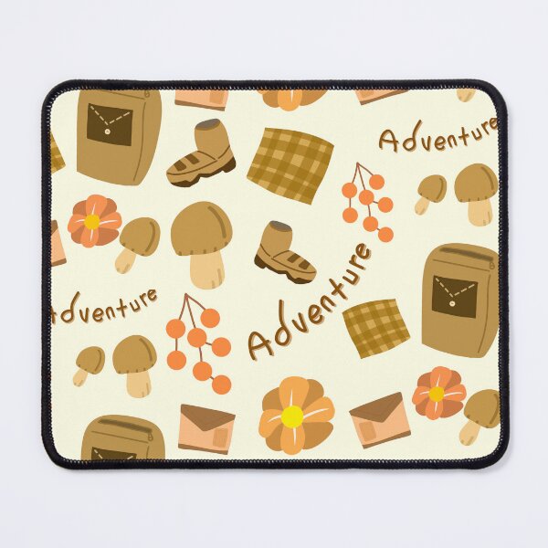 Item preview, Kawaii cottagecore fall adventure sticker sticker designed and sold by DozyJov.