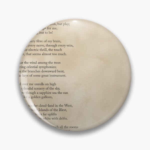 Item preview, A Day Of Sunshine - Henry Wadsworth Longfellow Poem - Literature - Typography Print 2 - Vintage designed and sold by Studio Grafiikka.