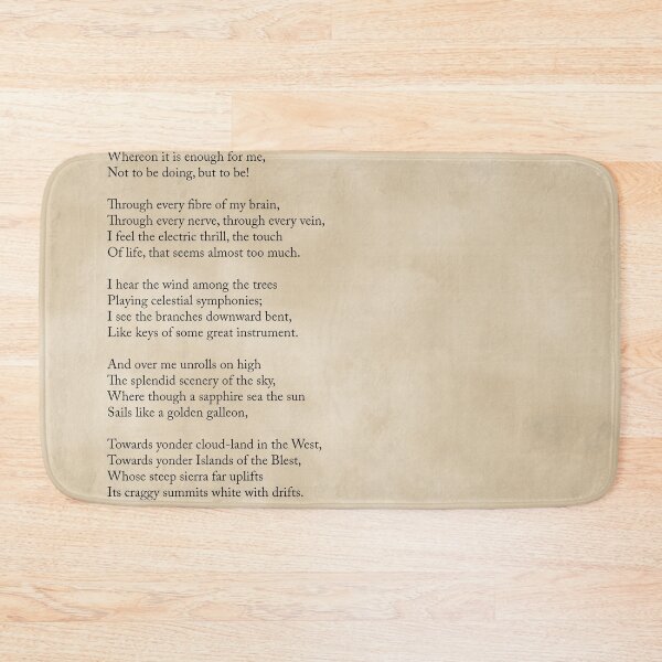 Item preview, A Day Of Sunshine - Henry Wadsworth Longfellow Poem - Literature - Typography Print 2 - Vintage designed and sold by Studio Grafiikka.