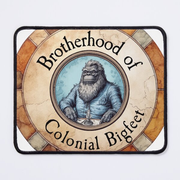 Item preview, Brotherhood of Colonial Bigfeet Seal designed and sold by BigHarvest.