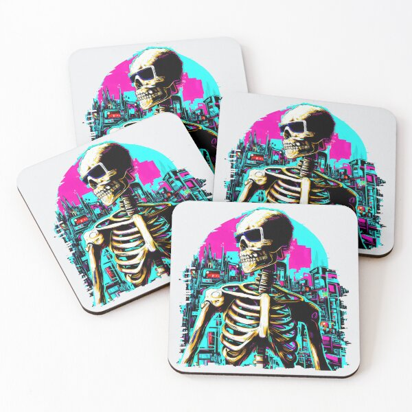 Item preview, Futuristic CyberPunk Skeleton  designed and sold by pocketart2023.