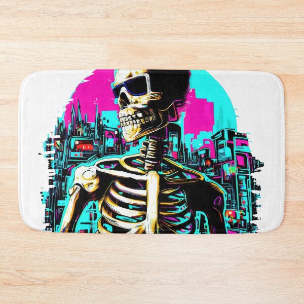 Item preview, Futuristic CyberPunk Skeleton  designed and sold by pocketart2023.