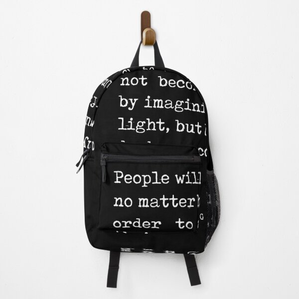 Item preview, Making the darkness conscious - Carl Gustav Jung Quote - Literature - Typewriter Print - Black designed and sold by Studio Grafiikka.
