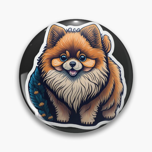 Item preview, Pomeranian (Sticker and Print Out) designed and sold by Sir Elgin Ortiz.