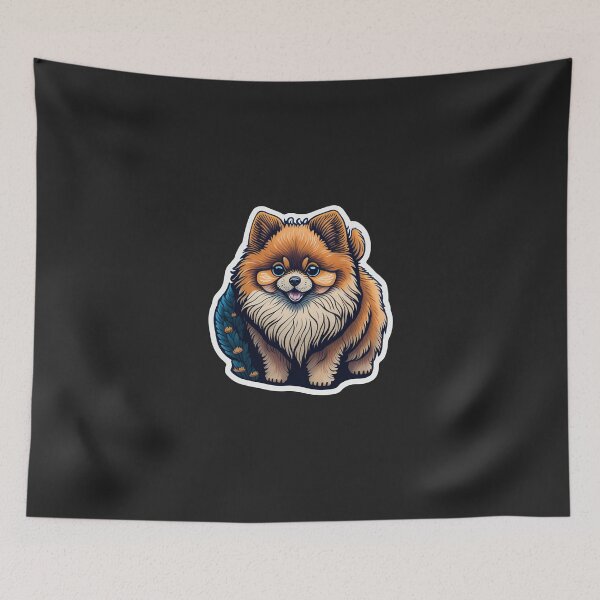 Item preview, Pomeranian (Sticker and Print Out) designed and sold by Sir Elgin Ortiz.