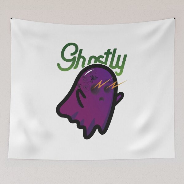 Item preview, Fuchsia tattooed electric eye Ghostly Afterlife Gang designed and sold by GhostlyGang.