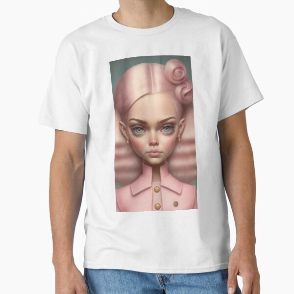Pink Lady Doll Classic T-Shirt