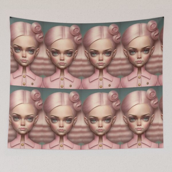 Item preview, Pink Lady Doll designed and sold by AliceMonberCom.