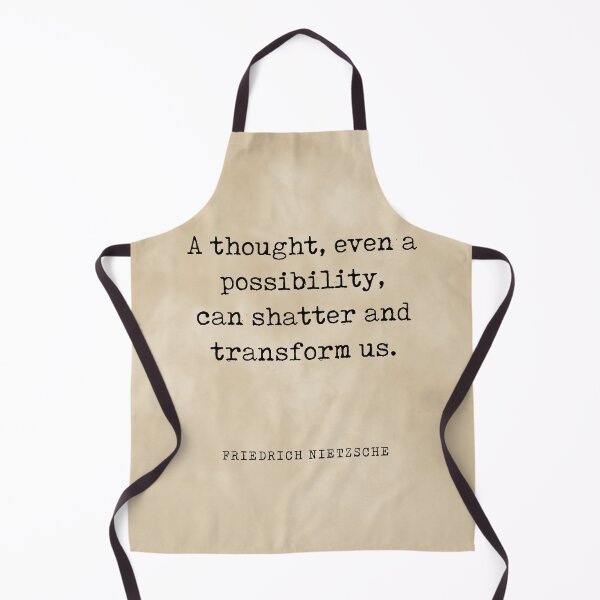 Item preview, A thought, even a possibility - Friedrich Nietzsche Quote - Literature - Typewriter Print - Vintage designed and sold by Studio Grafiikka.
