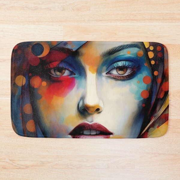 Item preview, Ombruna - Popart portrait of a woman (4/4) designed and sold by sabantha.