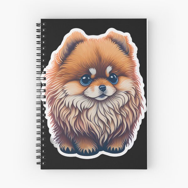 Item preview, Pomeranian (Sticker and Print Out) designed and sold by Sir Elgin Ortiz.
