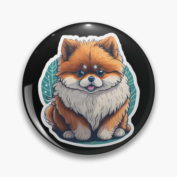 Item preview, Pomeranian (Sticker and Print Out) designed and sold by Sir Elgin Ortiz.