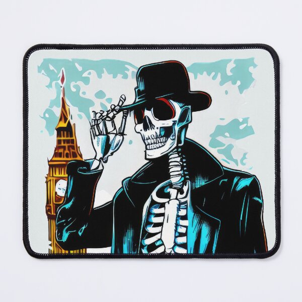 Item preview, London Detective Skeleton - Mysterious Halloween designed and sold by pocketart2023.