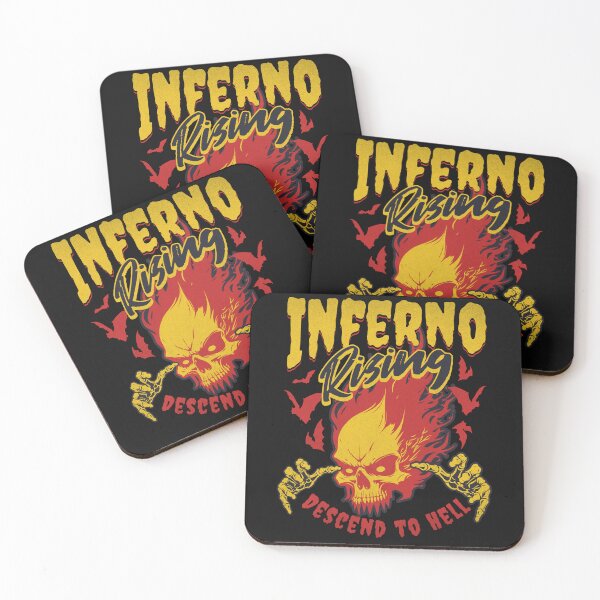Item preview, Inferno Rising - Skull Fire Hell Design designed and sold by TNOYC.