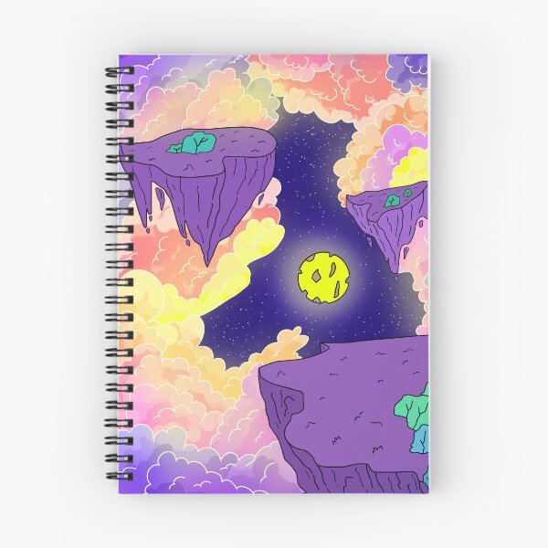 Item preview, Ethereal floating fantasy island over starry night sky designed and sold by DozyJov.