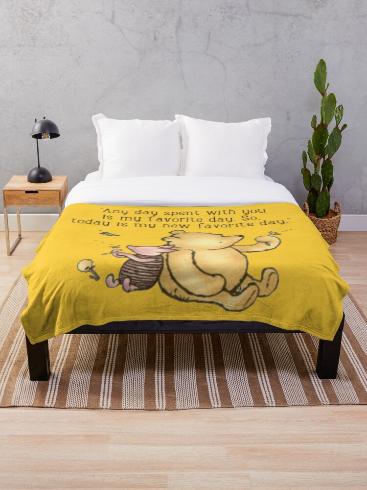 Winnie the best sale pooh throw blanket