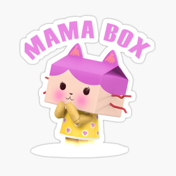 Sticker for Sale avec l'œuvre « Maison de poupée Gabby - Mamabox