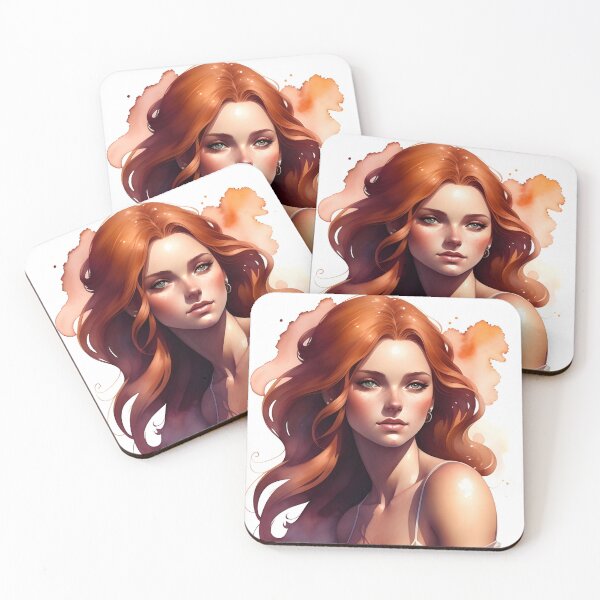 Item preview, Pretty Woman with Red Hair designed and sold by Erika V..