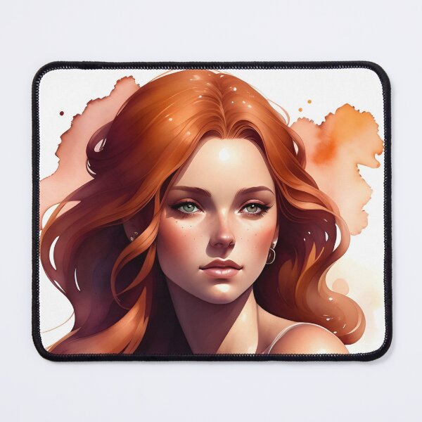 Item preview, Pretty Woman with Red Hair designed and sold by Erika V..