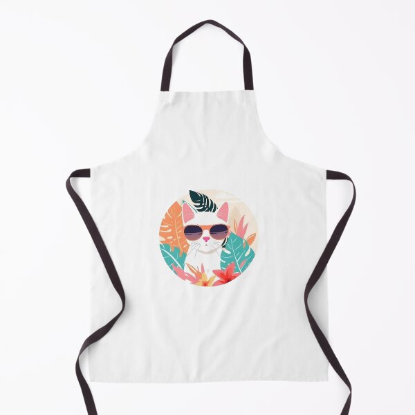 Item preview, Tropical white cat designed and sold by Len-adeu.