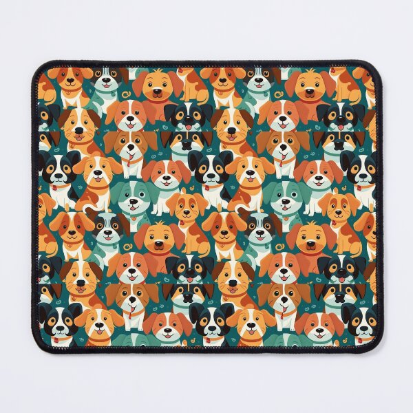 Item preview, Unique Dog Pattern designed and sold by GrahamsTastic.