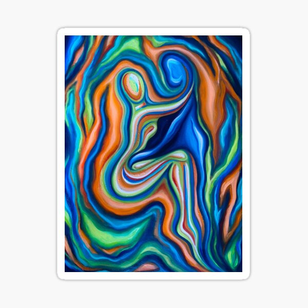 Twin Flame’s Higher Self Sticker