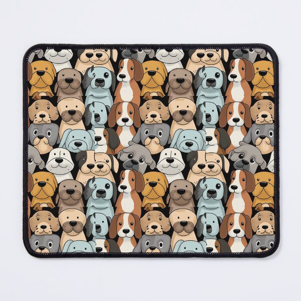 Item preview, Unique Dog Pattern designed and sold by GrahamsTastic.