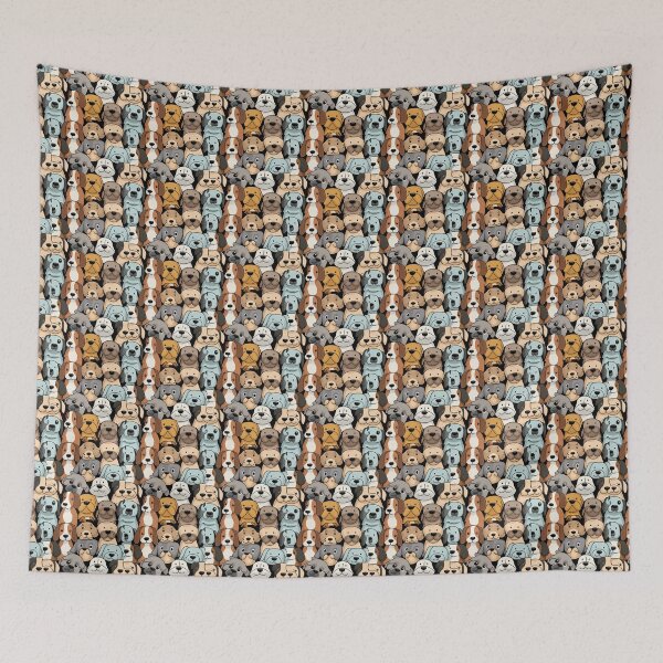Item preview, Unique Dog Pattern  designed and sold by GrahamsTastic.