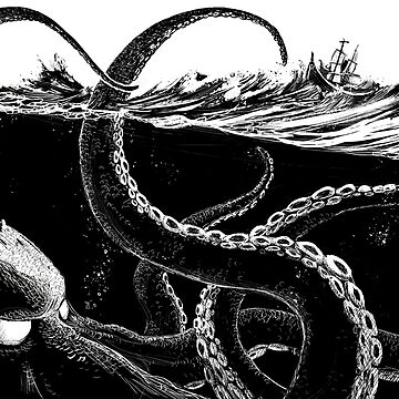 Imagen de la obra Kraken gobierna el mar de Nora Surojegin