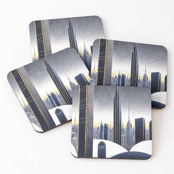 Item preview, Semi Abstract City Skyline 01 designed and sold by Elisabeth Lucas.