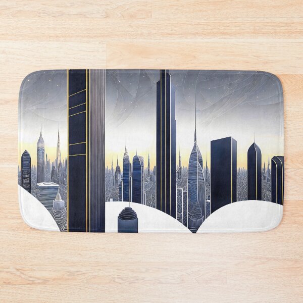 Item preview, Semi Abstract City Skyline 01 designed and sold by Elisabeth Lucas.