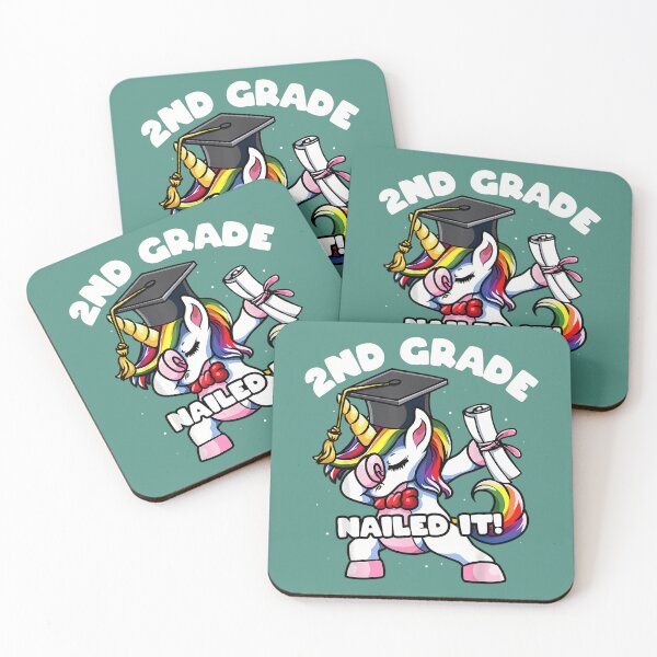 Item preview, 	 Dabbing Unicorn 2nd Second Grade Nailed It Graduation 		 designed and sold by jjswssvdyna93.