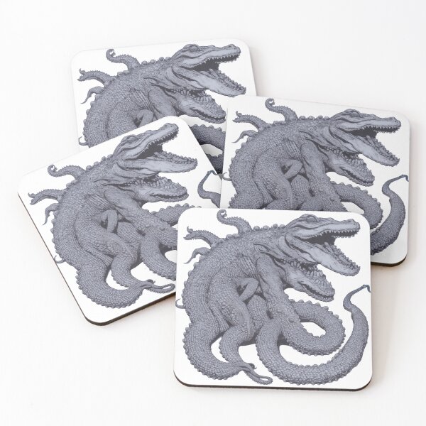 Item preview, Alligator Octopus (Transparent) designed and sold by Smoothiojulio.