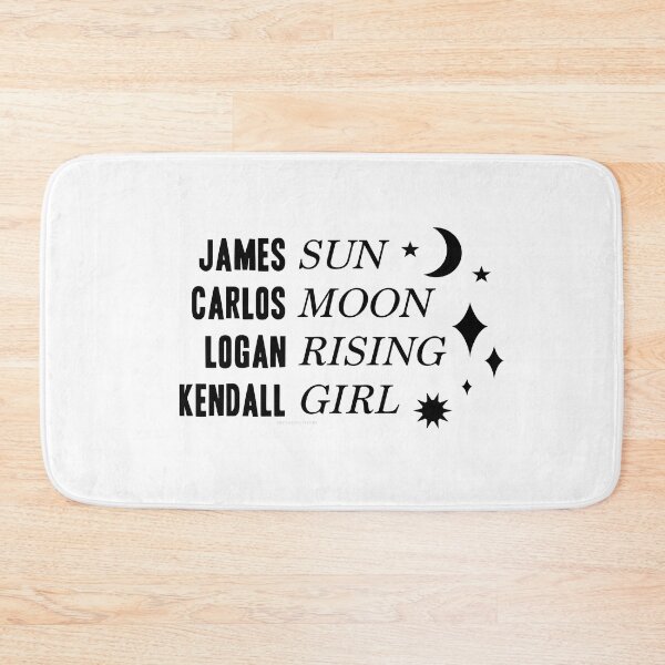 Item preview, Big Time Rush Astrology Chart- Kendall Edition designed and sold by ArtThatGlitters.
