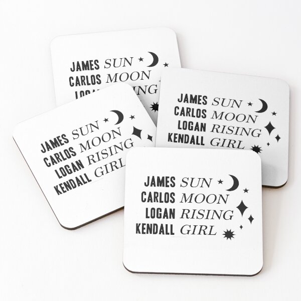 Item preview, Big Time Rush Astrology Chart- Kendall Edition designed and sold by ArtThatGlitters.