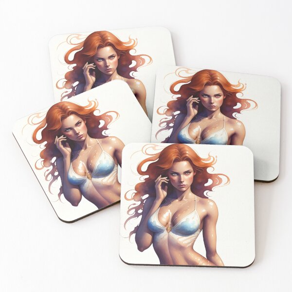 Item preview, Pretty Woman with Red Hair designed and sold by Erika V..