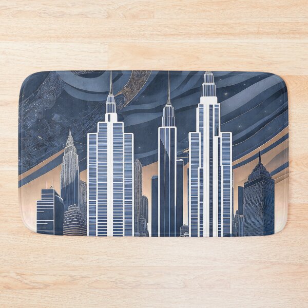 Item preview, Semi Abstract City Skyline 02 designed and sold by Elisabeth Lucas.